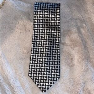 Fratelli Moda Italian Silk Tie Diamond Pattern
